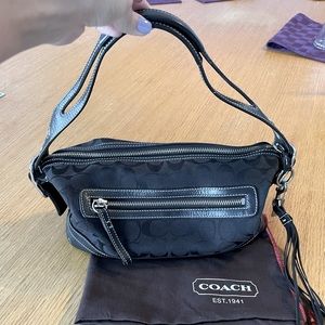 Coach Black Shoulder Bag